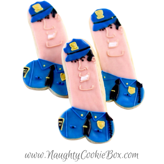 Dirty Cop Penis Cookies
