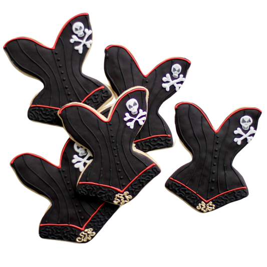 Pirate Corset Cookies