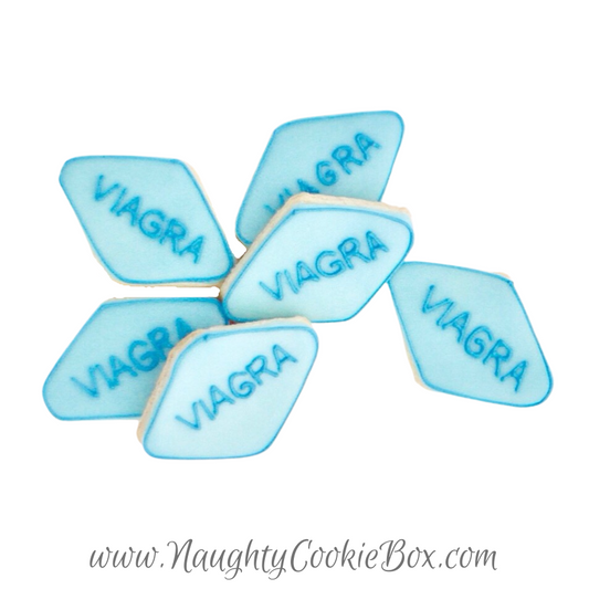Little Blue Pill (Viagra) Prank Cookies