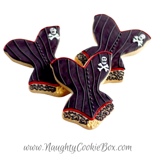 Pirate Corset Cookies