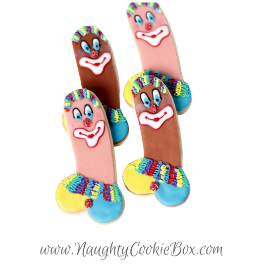 Clown Penis Cookies