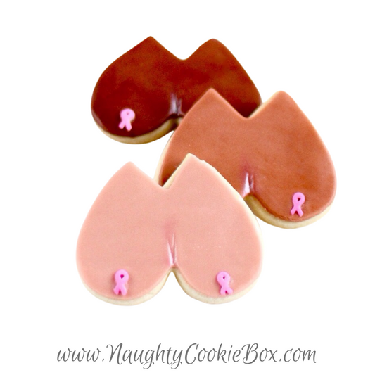 Breast Cancer Boob Cookies