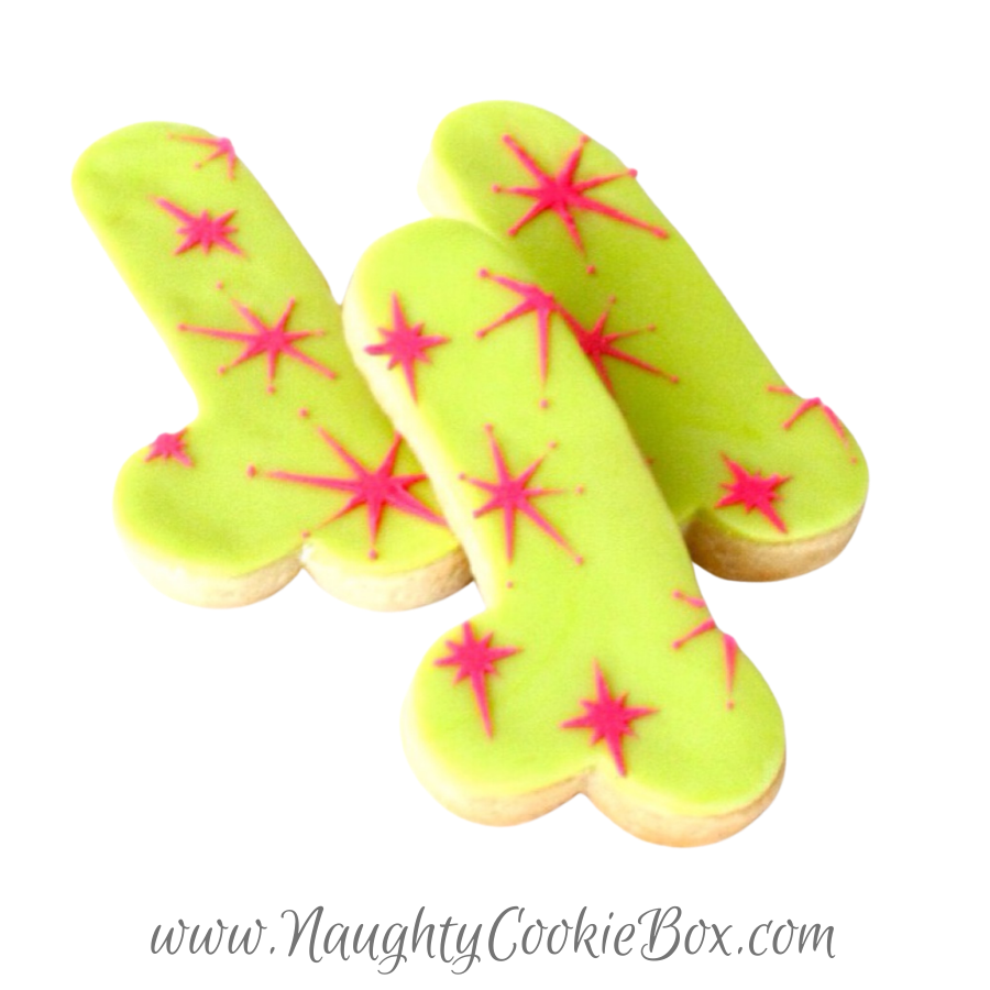 Shooting for the Stars Penis Cookie
