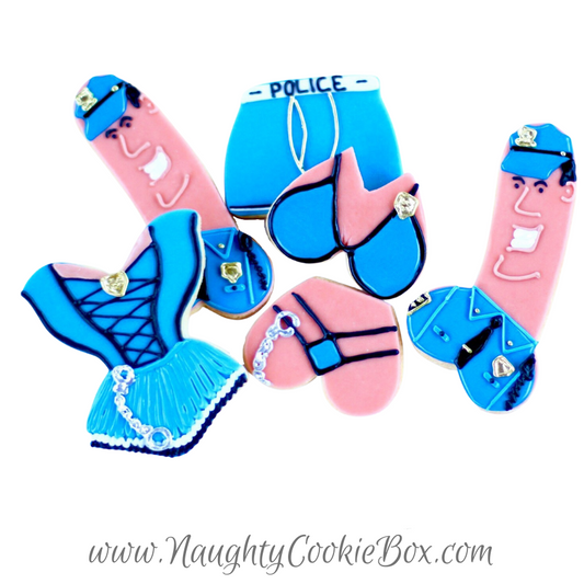 Sexy Cop Adult Cookie Set