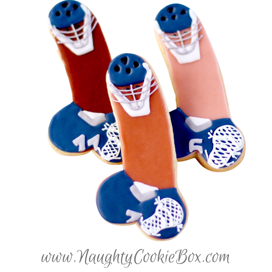 Lacrosse Penis Cookies