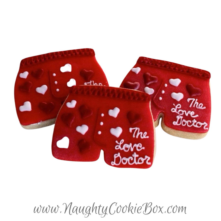 Love Doctor Men's Boxers Cookies