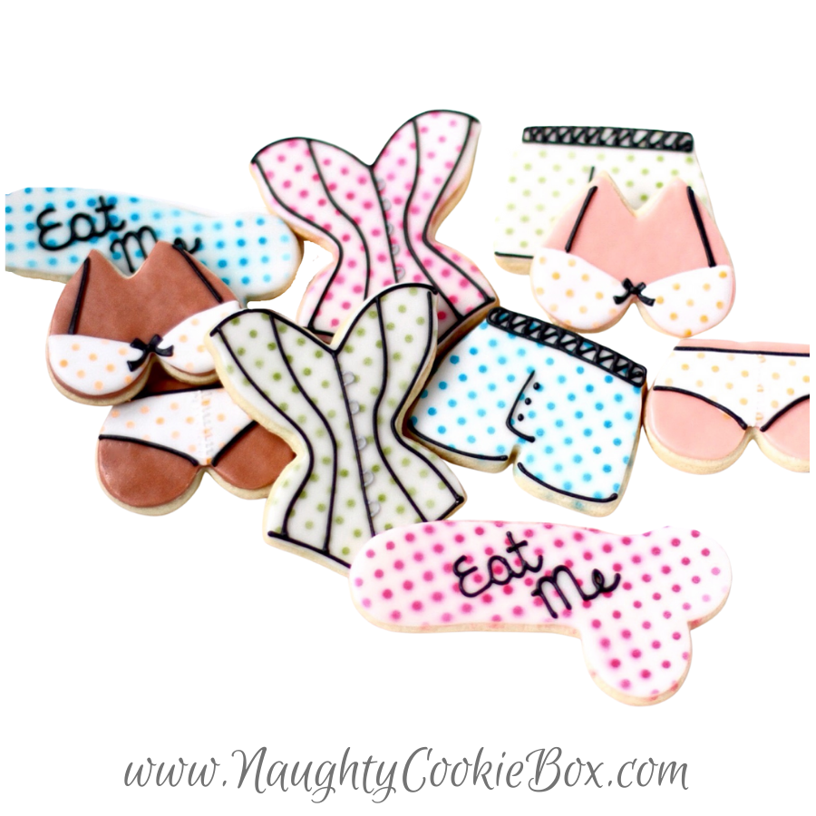 Polka Dot Adult Cookie Set