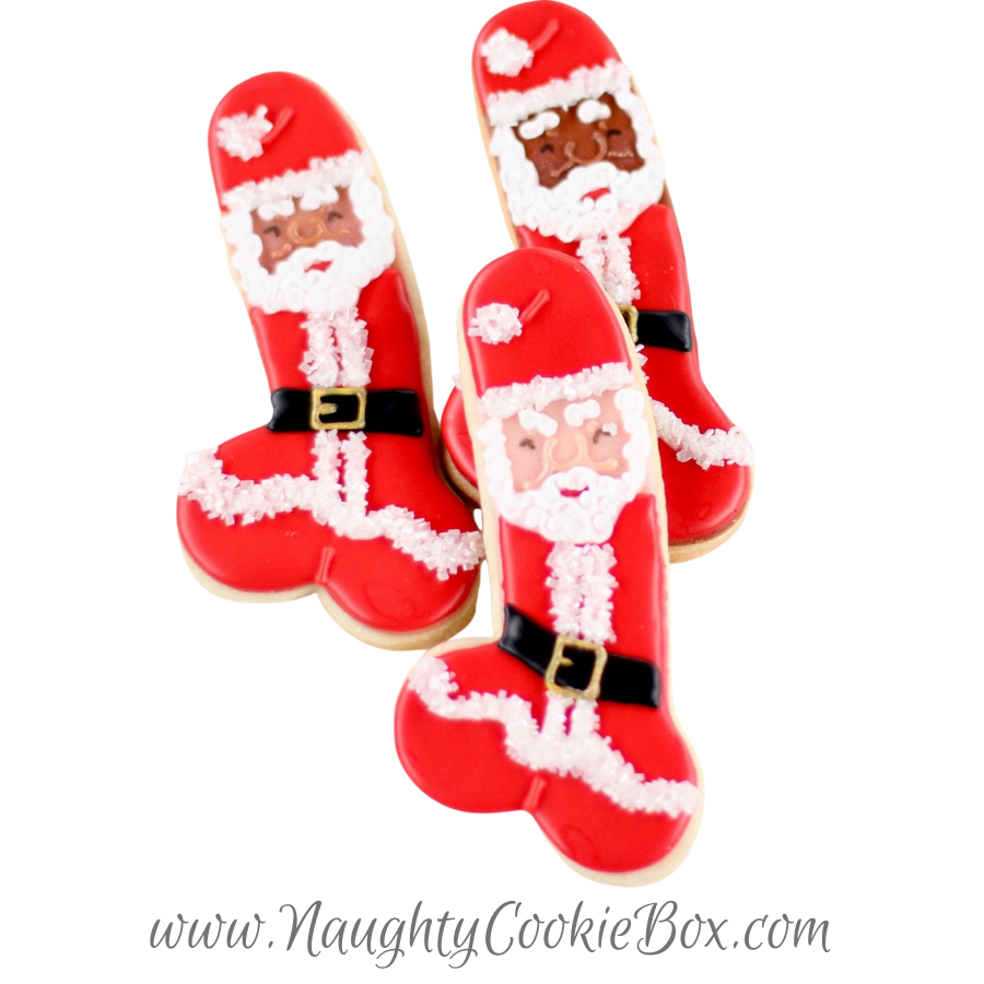 Santa Penis Cookies