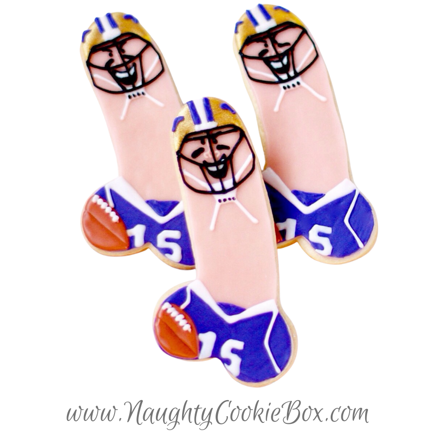 Football Pro Penis Cookies – Naughty Cookie Box