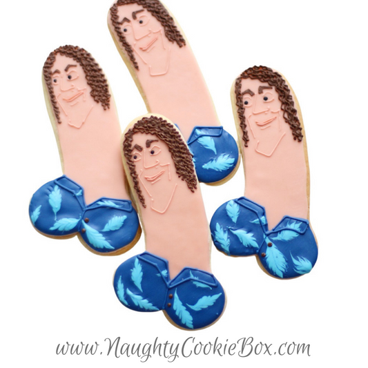 Weird Al Penis Cookies